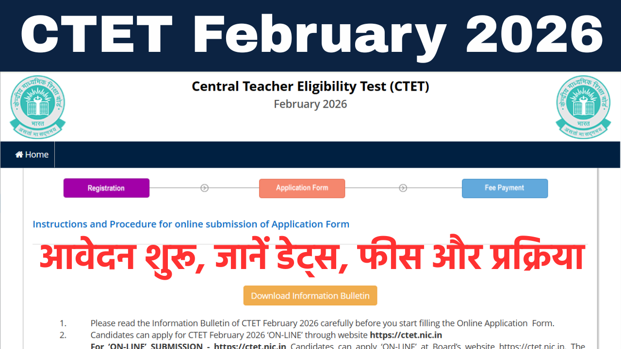 CTET फरवरी